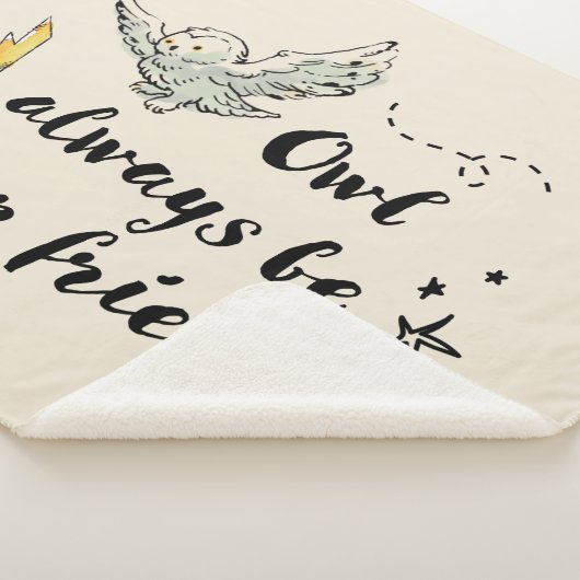 Wees altijd je vriend sherpa deken (3/4)