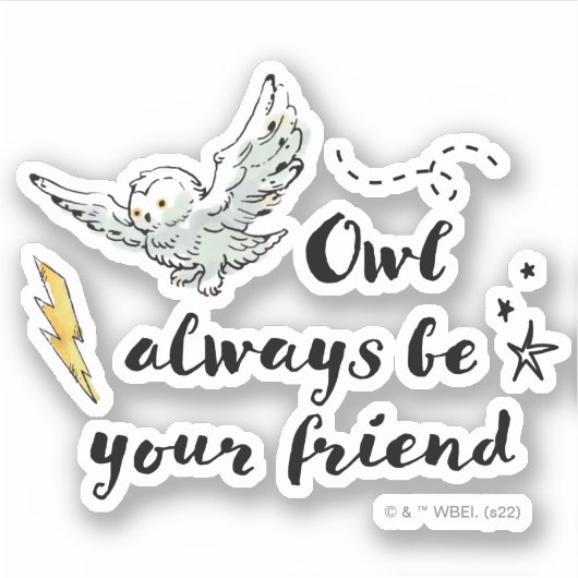 Wees altijd je vriend sticker (Voorkant)