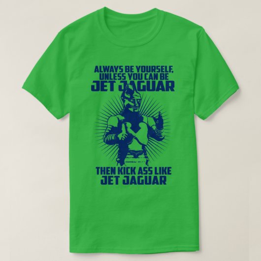 WEES ALTIJD JET JAGUAR T-SHIRT (Design voorkant)