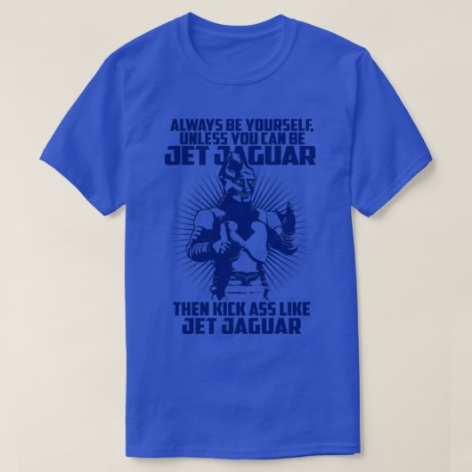 WEES ALTIJD JET JAGUAR T-SHIRT (Design voorkant)