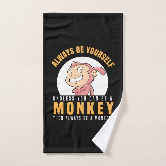 Wees Altijd Jezelf Aap Handdoek (Handdoek)