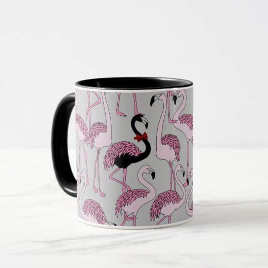Wees altijd jezelf Flamingo Mok (Voorkant links)