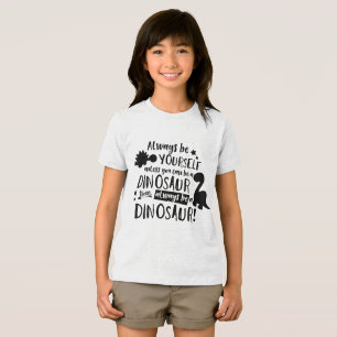 Wees altijd jezelf Inspirerende quote Tri-Blend Shirt