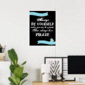 Wees altijd jezelf... poster (Thuiskantoor)