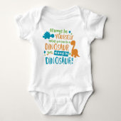 Wees altijd jezelf, tenzij je een dinosaurus kunt romper (Voorkant)