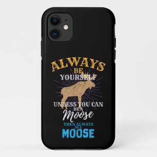 Wees altijd jezelf, tenzij je een Eland kan zijn,  Case-Mate iPhone Case