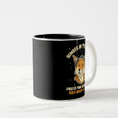 Wees altijd jezelf, tenzij je een fox 412 kunt zij tweekleurige koffiemok (Voorkant rechts)