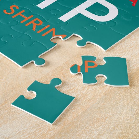 Wees altijd jezelf, tenzij je een garnaal kunt zij legpuzzel (Zijkant)