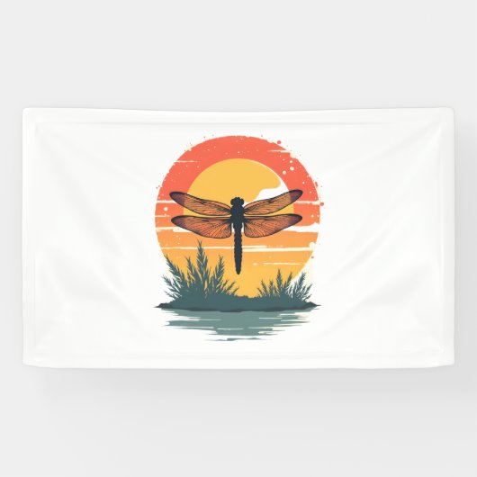 Wees altijd jezelf, tenzij je een libel kunt zijn spandoek (Horizontaal)