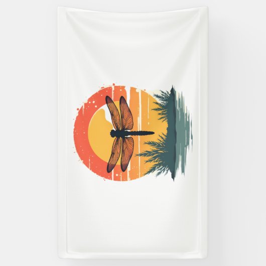 Wees altijd jezelf, tenzij je een libel kunt zijn spandoek (Verticaal)