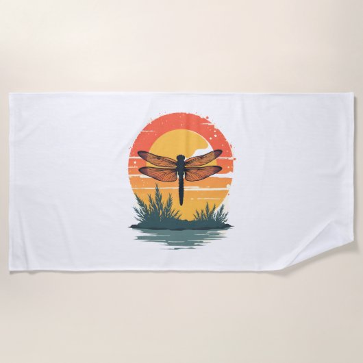 Wees altijd jezelf, tenzij je een libel kunt zijn strandlaken (Voorkant)