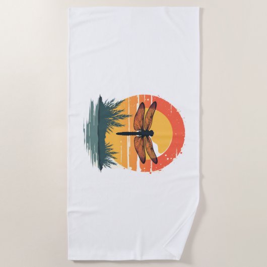 Wees altijd jezelf, tenzij je een libel kunt zijn strandlaken (Voorkant)