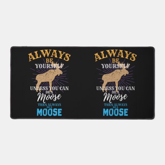 Wees altijd jezelf, tenzij je een losse geschenk k bureaumat (Voorkant)