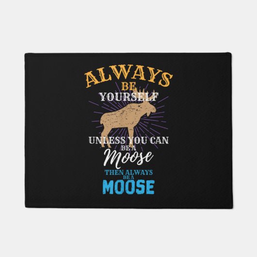 Wees altijd jezelf, tenzij je een losse geschenk k deurmat (Voorkant)