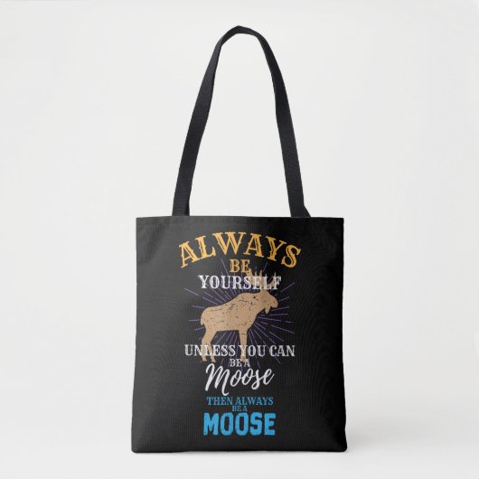 Wees altijd jezelf, tenzij je een losse geschenk k tote bag (Voorkant)