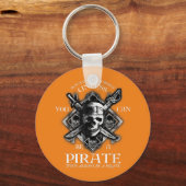 Wees altijd jezelf, tenzij je een piraat kunt zijn sleutelhanger (Voorkant)
