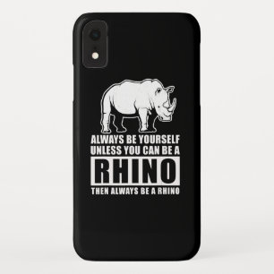 Wees altijd jezelf, tenzij je een Rijn kunt zijn Case-Mate iPhone Case
