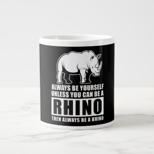 Wees altijd jezelf, tenzij je een Rijn kunt zijn Grote Koffiekop