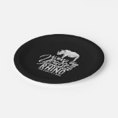 Wees altijd jezelf, tenzij je een Rino Gift kunt z Papieren Bordje (Gekanteld)