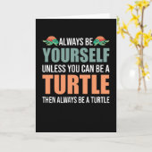 Wees altijd jezelf, tenzij je een schilder kunt zi kaart (Gele Bloem)