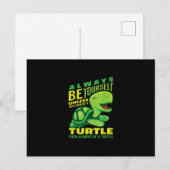 Wees altijd jezelf, tenzij je een schilder kunt zi uitnodiging briefkaart (Voorkant / Achterkant)