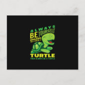 Wees altijd jezelf, tenzij je een schilder kunt zi uitnodiging briefkaart (Voorkant)