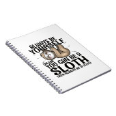 Wees altijd jezelf, tenzij je een sleuf kunt zijn notitieboek (Rechterzijde)