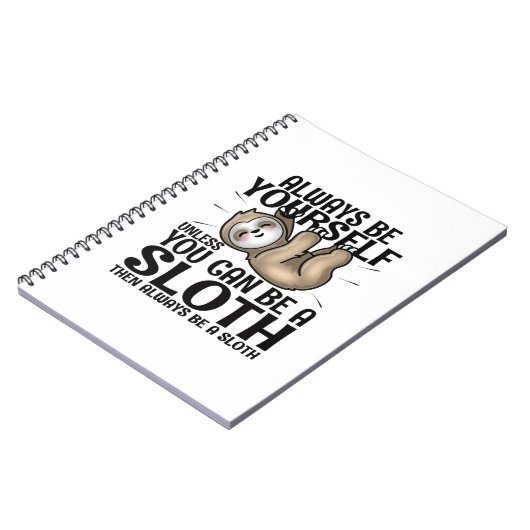 Wees altijd jezelf, tenzij je een sleuf kunt zijn notitieboek (Linkerzijde)