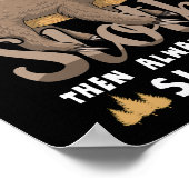 Wees altijd jezelf, tenzij je een sleuf kunt zijn poster (Hoek)