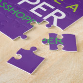 Wees altijd jezelf, tenzij je een sprinkhaan kunt  legpuzzel (Zijkant)