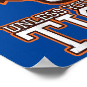 Wees altijd jezelf, tenzij je een tijger cadeau ku poster (Hoek)