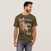 Wees altijd jezelf, tenzij je een vos Shirt kunt z (Voorkant volledig)