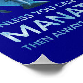 Wees altijd jezelf, tenzij je een vrouw kunt zijn poster (Hoek)