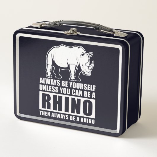 Wees altijd jezelf, tenzij Rino Costume Gift (Voorkant)