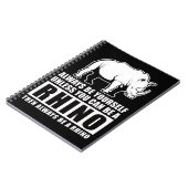 Wees altijd jezelf, tenzij Rino Costume Gift Notitieboek (Linkerzijde)