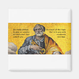 Wees altijd klaar - Saint Peter - Magnet