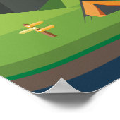 Wees altijd klaar voor een Avontuur! Peuter & Kind Poster (Hoek)