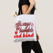 Wees altijd nederig en vriendelijk BOSS LADY Boss  Tote Bag (Dichtbij)