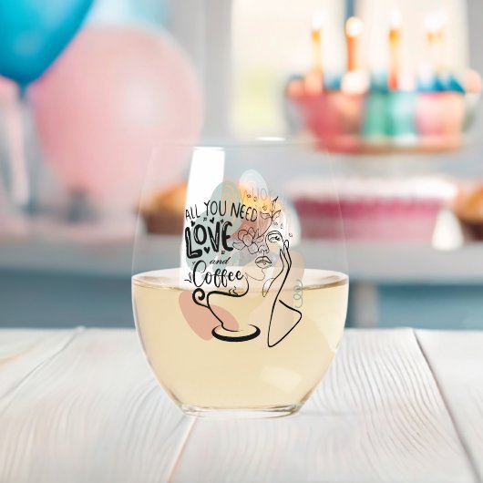 Wees altijd positief Paarse geel Wijnglas Zonder Voet (Insitu (Baby Shower))