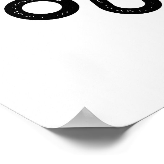 Wees altijd uw-schelp grappige positieve Zee Shell Poster (Hoek)