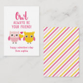 Wees altijd uw vriendenkaarten voor de Kinder Vale Informatiekaartje (Voorkant / Achterkant)