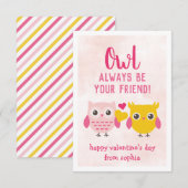 Wees altijd uw vriendenkaarten voor de Kinder Vale Informatiekaartje (Voorkant / Achterkant)