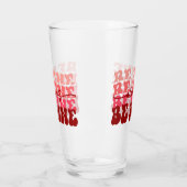 Wees altijd van mij | Romantische herhalende tekst Glas (Links)