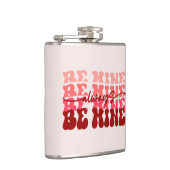 Wees altijd van mij | Romantische herhalende tekst Heupfles (Rechts)