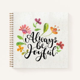 Wees altijd vreugdevol - 1 Thessalonicenzen 5:16-1 Notitieboek