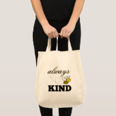 "wees altijd vriendelijk" boodschappentas tote bag (Voorkant (product))