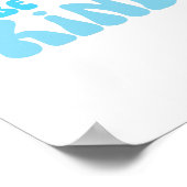 Wees altijd vriendelijk Inspirerend Motivatie cita Poster (Hoek)