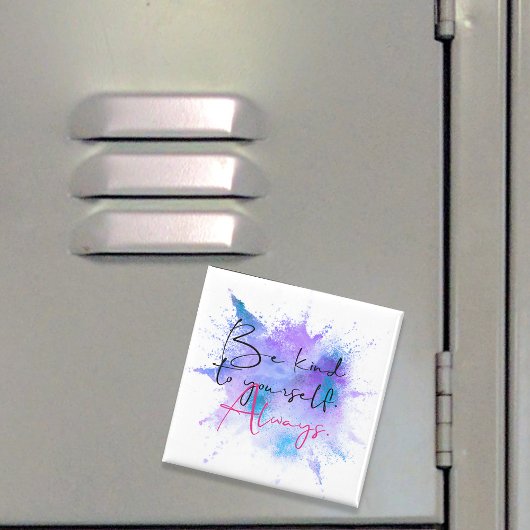 Wees altijd vriendelijk om uw kalligrafie-prijsopg magneet