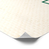 Wees altijd vrolijk Bijbelse Schriftkikker Poster (Hoek)