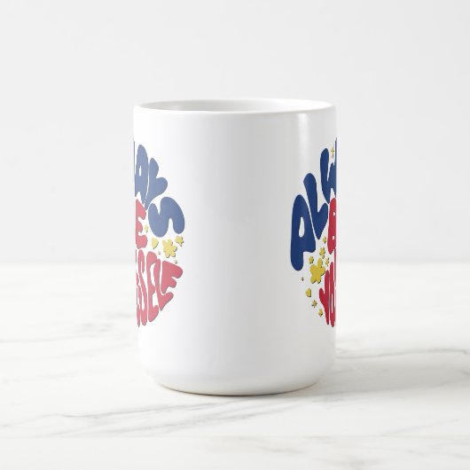 Wees altijd zelf - een veeleisende Mok van de slog (Midden)